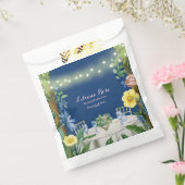 Blauer Blumengarten Brautparty Geschenktütchen (Versiegelt)