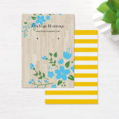 Blauer Blumenholz Rustikaler Hintergrund Ohrwurfka (Schreibtisch)