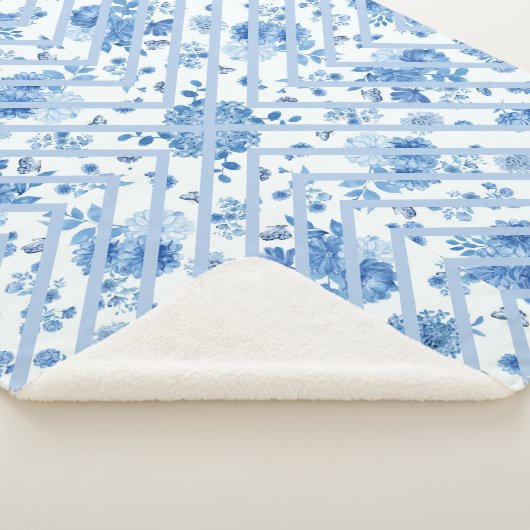 Blauer Blumenkohl Sherpadecke (3/4)