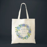 Blauer Blumenmütter des Groom Tote Beutel Geschenk Tragetasche<br><div class="desc">Blauer Blumenmütter des Groom Tote Beutel Geschenk | Blaue Aquarellfarben-Blume</div>