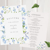 Blauer Blumenzwiebelflor Programm