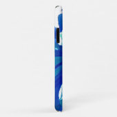 Blauer Blütenblumenblume Foto Case-Mate iPhone Hülle (Hinten/Rechts)