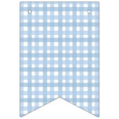 Blauer Bogen Begrüßung Babydusche Banner (Erste Fahne)