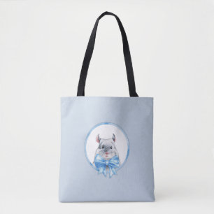 Blauer Bogen der Chinchilla 1. Tasche