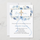 Blauer Bogen Einladung (Vorderseite)