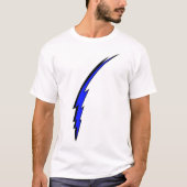 Blauer Bolzen T-Shirt (Vorderseite)