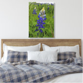Blauer Bonnets von Texas Leinwanddruck (Insitu (Schlafzimmer))
