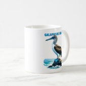 Blauer Booby Galápagos-Inseln Kaffeetasse (VorderseiteRechts)