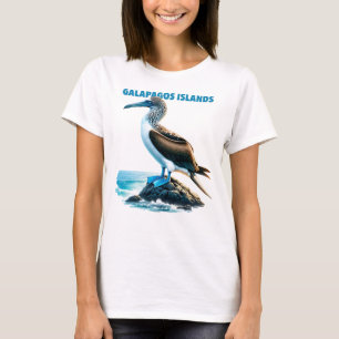 Blauer Booby Galápagos-Inseln T-Shirt