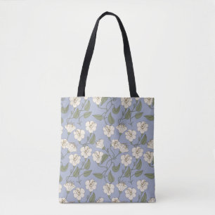 Blauer Botanischer Kern Blumenkäse Tasche