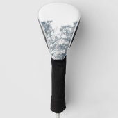 Blauer Bottom Trees Tropical Boho Golf Headcover (Vorderseite)