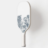 Blauer Bottom Trees Tropical Boho Pickleball Schläger (Links)