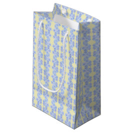 Blauer Bouquets Kleine Geschenktüte