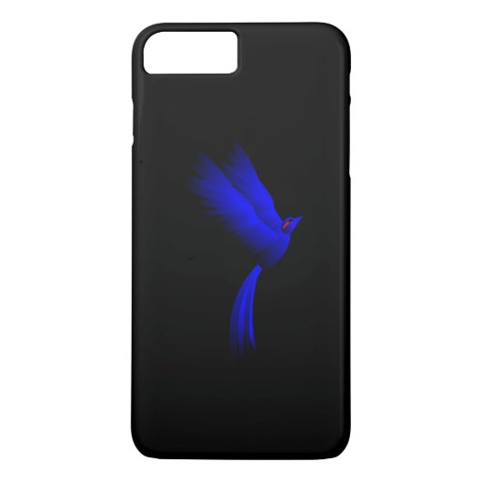Blauer Brandvogel Case-Mate iPhone Hülle (Rückseite)