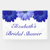 Blauer Brautparty Banner (Horizontal)