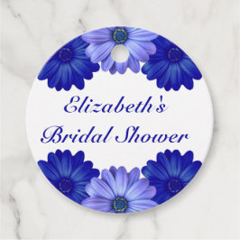 Blauer Brautparty Geschenkanhänger