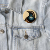 Blauer Breasted Vogel Button (Beispiel)