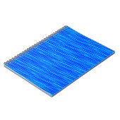 Blauer Breeze Notizblock (Linke Seite)
