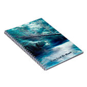 Blauer Brillenweg Notizblock (Rechte Seite)