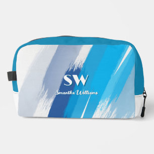 Blauer Brushub Klein Waschbeutel