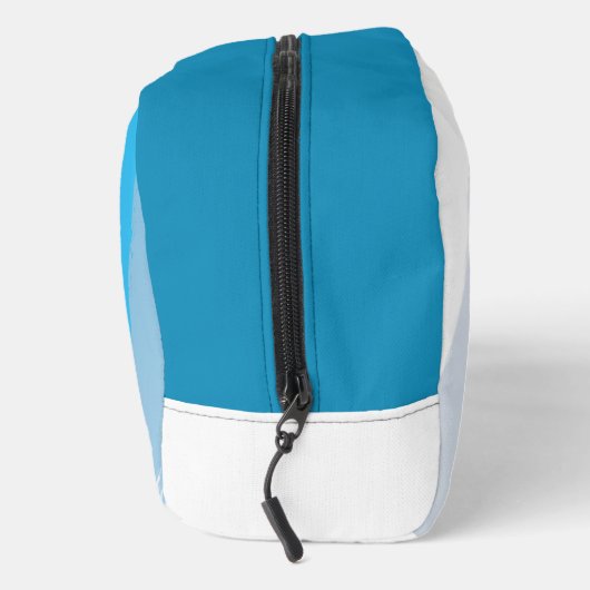 Blauer Brushub Klein Waschbeutel (Rechts)