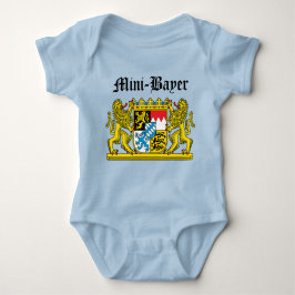Blauer Bubenstrampler für Mini-Bayer Baby Strampler