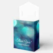 Blauer Buche helles Foto Effekt individuelle Hochz Geschenkschachtel (Geöffnet)