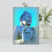 Blauer Buddha (Stehend Vorderseite)