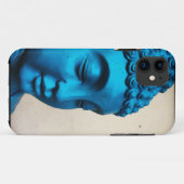Blauer Buddha Case-Mate iPhone Hülle (Rückseite (Horizontal))