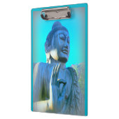 Blauer Buddha Klemmbrett (Links)