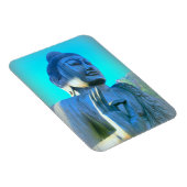 Blauer Buddha Magnet (Rechte Seite)