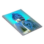 Blauer Buddha Notizblock (Rechte Seite)