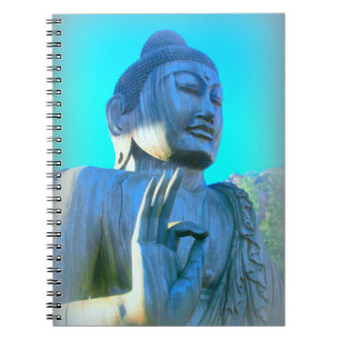Blauer Buddha Notizblock