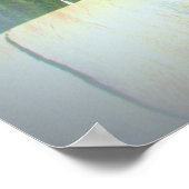 Blauer Buddha Poster (Ecke)