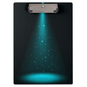 Blauer Bühne-Scheinwerfer Klemmbrett (Vorderseite)