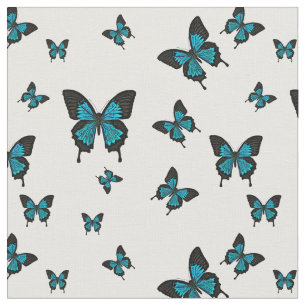 Blauer Butterfett, Schlucker Schwanz Schmetterling Stoff