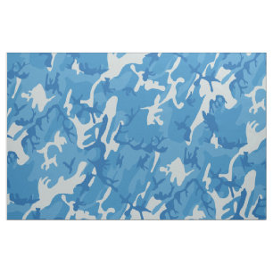 Blauer Camouflage (Ocean Sea Camouflage) Stoff