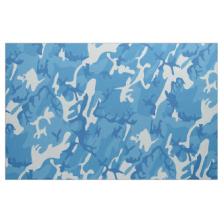 Blauer Camouflage (Ocean Sea Camouflage) Stoff