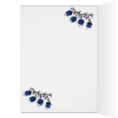 Blauer Canterbury Bells Weintrauben Blume Sympathi (Innen (Links))