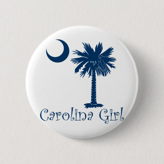 Blauer Carolina-MädchenPalmetto Button