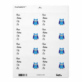 Blauer Cartoon (Vorne)