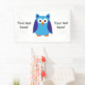 Blauer Cartoon Banner (Insitu)