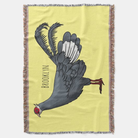 Blauer Cartoon Decke (Vorderseite Vertikal)