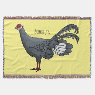 Blauer Cartoon Decke