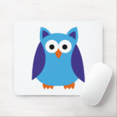 Blauer Cartoon Mousepad (Mit Mouse)