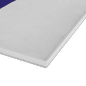 Blauer Cartoon Schneidebrett (Ecke)