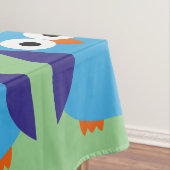 Blauer Cartoon Tischdecke (Beispiel)