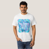 Blauer Chai T-Shirt (Vorne ganz)