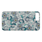 Blauer Chartreusstern Case-Mate iPhone Hülle (Rückseite (Horizontal))