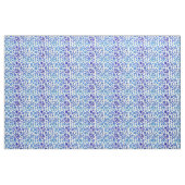 Blauer China Handgezeichnetes Blumenmuster Stoff (Fat Quarter (45,7 x 55,9 cm))